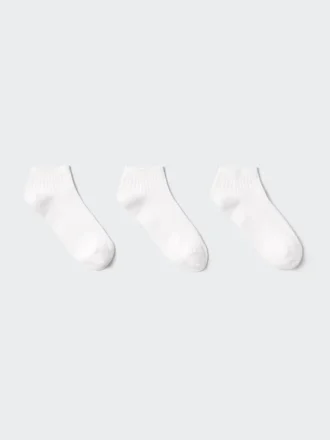 Calcetines cortos acanalados para mujer | 3 pares
