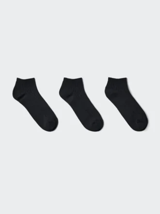 Calcetines cortos acanalados para mujer | 3 pares Calcetines cortos acanalados para mujer | 3 pares