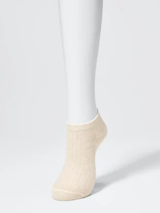 Calcetines cortos acanalados para mujer | 3 pares