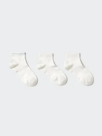 Calcetines cortos de felpa para mujer | 3 pares | Acanalados Calcetines cortos de felpa para mujer | 3 pares | Acanalados