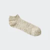Calcetines cortos de hombre con efecto slub Calcetines cortos de hombre con efecto slub