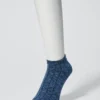 Calcetines cortos de hombre con efecto slub Calcetines cortos de hombre con efecto slub