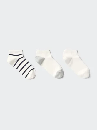 Calcetines cortos para mujer | 3 pares | A rayas