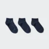 Calcetines cortos para mujer | 3 pares | Flor