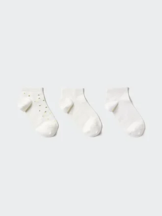 Calcetines cortos para mujer | 3 pares | Flor Calcetines cortos para mujer | 3 pares | Flor