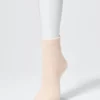Calcetines cortos para mujer | 3 pares | Punto popcorn