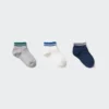 Calcetines cortos para niños | 3 pares | A rayas Calcetines cortos para niños | 3 pares | A rayas
