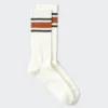 Calcetines de felpa a rayas para hombre Calcetines de felpa a rayas para hombre