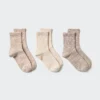 Calcetines de mujer con efecto slub | 3 pares Calcetines de mujer con efecto slub | 3 pares