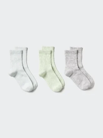 Calcetines de mujer con efecto slub | 3 pares