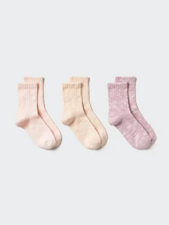 Calcetines de mujer con efecto slub | 3 pares