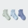 Calcetines de mujer de felpa acanalada | 3 pares Calcetines de mujer de felpa acanalada | 3 pares