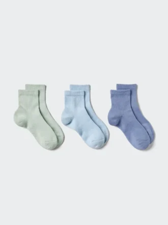 Calcetines de mujer de felpa acanalada | 3 pares