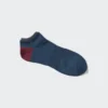 Calcetines de pantalón corto acanalados con bloques de color para hombre