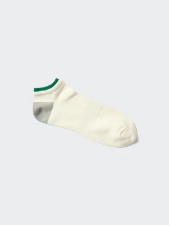 Calcetines de pantalones cortos acanalados con bloques de color para hombre