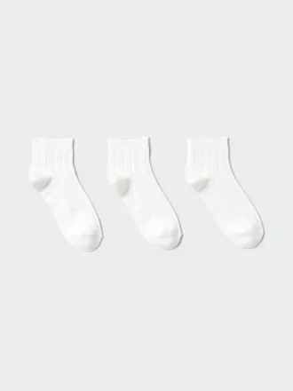 Calcetines de pantalones cortos con volantes para mujer | 3 pares