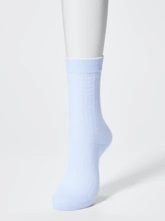 Calcetines de punto con encaje para mujer | 3 pares