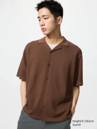 Camisa de punto lavable unisex | Mangas cortas