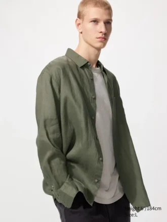 Camisa Premium Linen para hombre