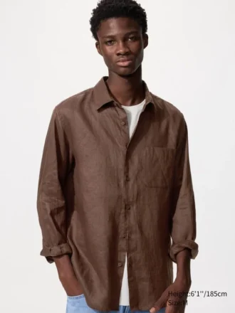 Camisa Premium Linen para hombre