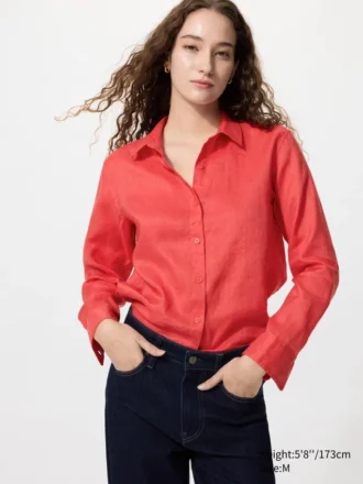 Camisa Premium Linen para mujer