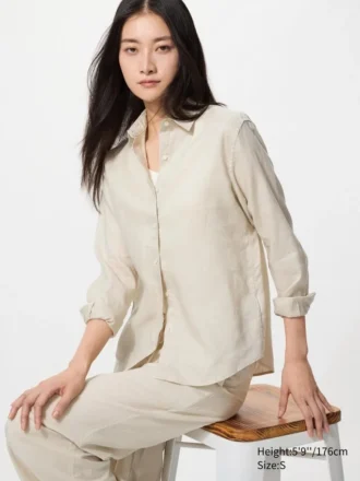 Camisa Premium Linen para mujer