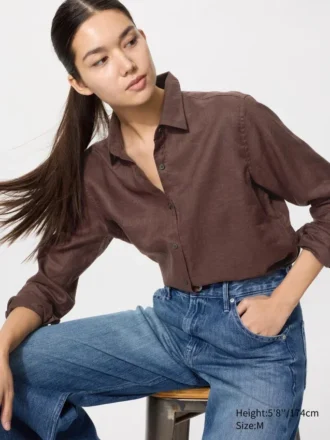 Camisa Premium Linen para mujer
