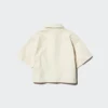 Camisas boxy de mezclilla para mujer | Mangas cortas Camisas boxy de mezclilla para mujer | Mangas cortas