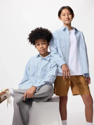 Camisas de cambray para niños