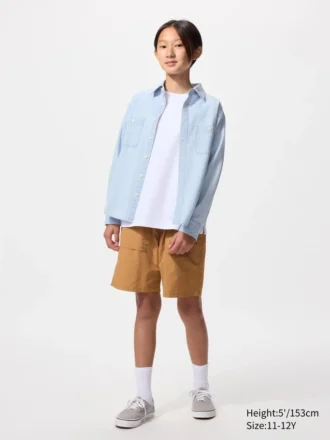 Camisas de cambray para niños