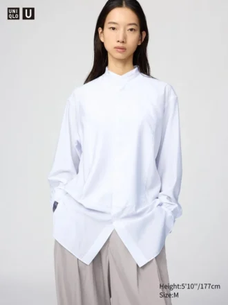 Camisas de cuello alto para mujer | Camisetas de manga larga