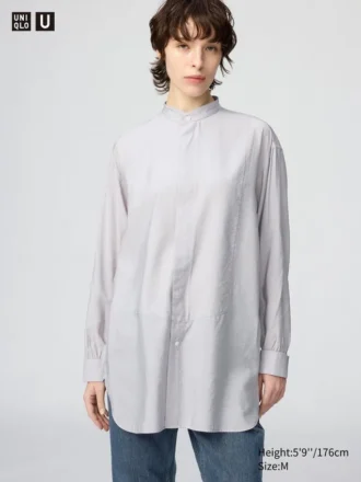 Camisas de cuello alto para mujer | Camisetas de manga larga