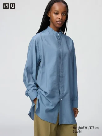 Camisas de cuello alto para mujer | Camisetas de manga larga