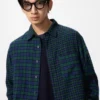 Camisas de franela a cuadros para hombre
