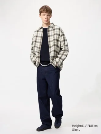 Camisas de franela a cuadros para hombre