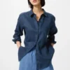 Camisas de lino Premium Linen para mujer Camisas de lino Premium Linen para mujer