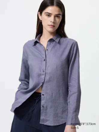 Camisas de lino Premium Linen para mujer