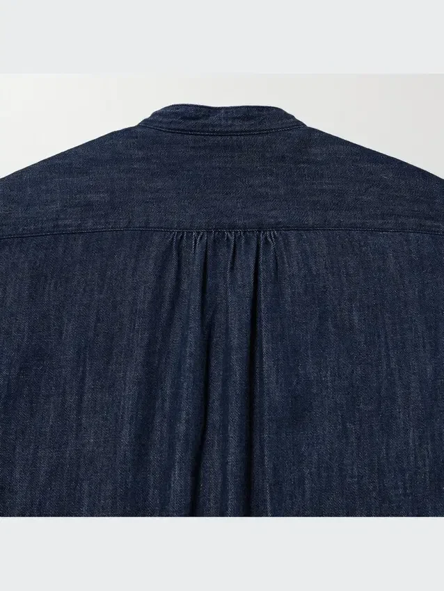 Camisas de mangas cortas con pinzas de denim para mujer Camisas de mangas cortas con pinzas de denim para mujer