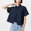 Camisas de pantalones cortos de algodón para mujer Camisas de pantalones cortos de algodón para mujer