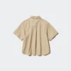 Camisas de pantalones cortos de algodón para mujer Camisas de pantalones cortos de algodón para mujer