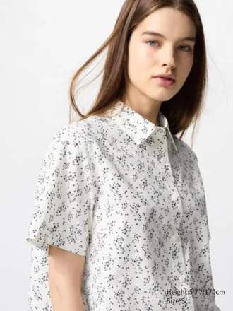 Camisas de pantalones cortos de algodón para mujeres | Estampadas Camisas de pantalones cortos de algodón para mujeres | Estampadas