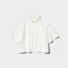 Camisas de pantalones cortos de nylon de corte cuadrado para mujer | Mangas cortas Camisas de pantalones cortos de nylon de corte cuadrado para mujer | Mangas cortas