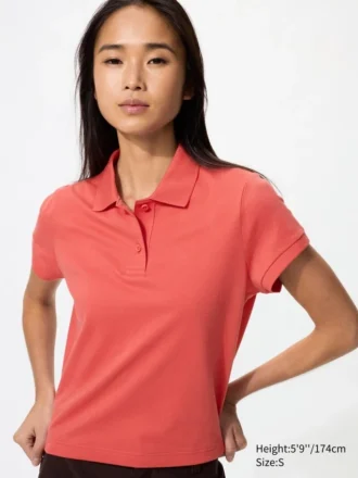 Camisas de piqué mini para mujeres