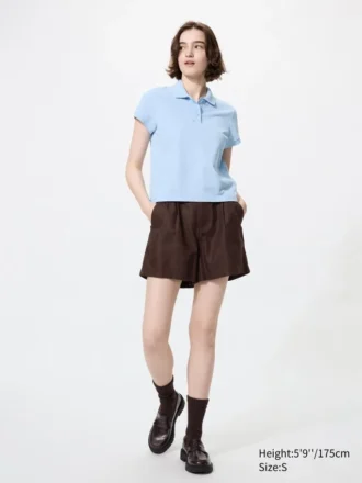 Camisas de piqué mini para mujeres Camisas de piqué mini para mujeres