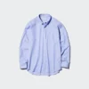 Camisas de tela de sarga para hombre | Botones en el cuello | Tejido de trama fina Camisas de tela de sarga para hombre | Botones en el cuello | Tejido de trama fina