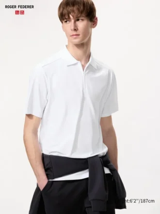 Camisas DRY-EX con cremallera de un cuarto para hombre