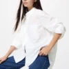 Camisas oversize de algodón para mujer Camisas oversize de algodón para mujer