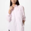 Camisas oversize de algodón para mujer | A rayas