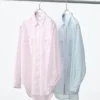 Camisas oversize de algodón para mujer | A rayas