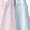 Camisas oversize de algodón para mujer | A rayas